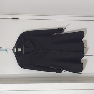 Corset bustle trench coat